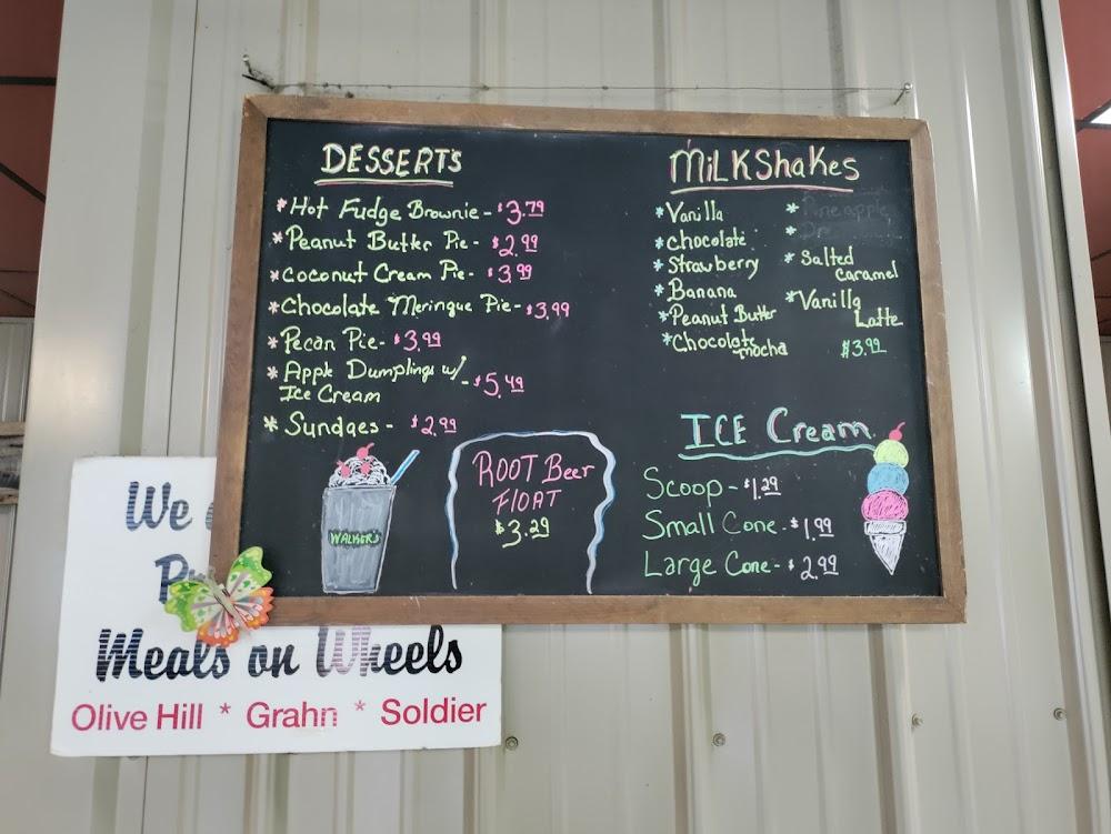 Walker's Restaurant Menu image 2