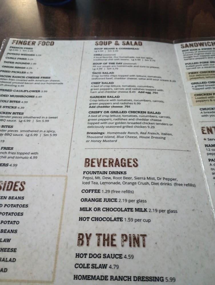 Walker's Restaurant Menu image 3